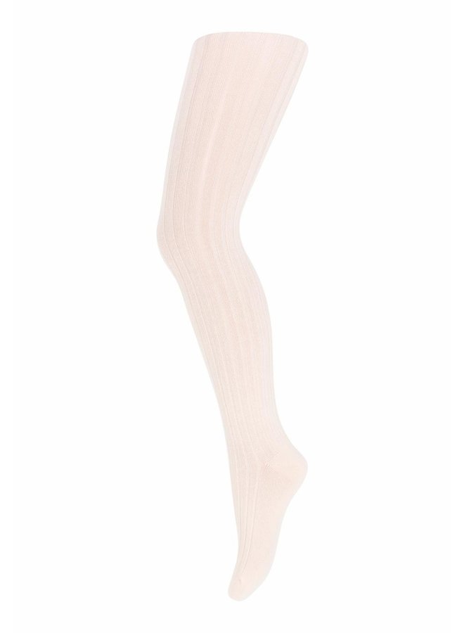 MP Denmark - Cotton Rib Tights - 72 - Pink Champagne