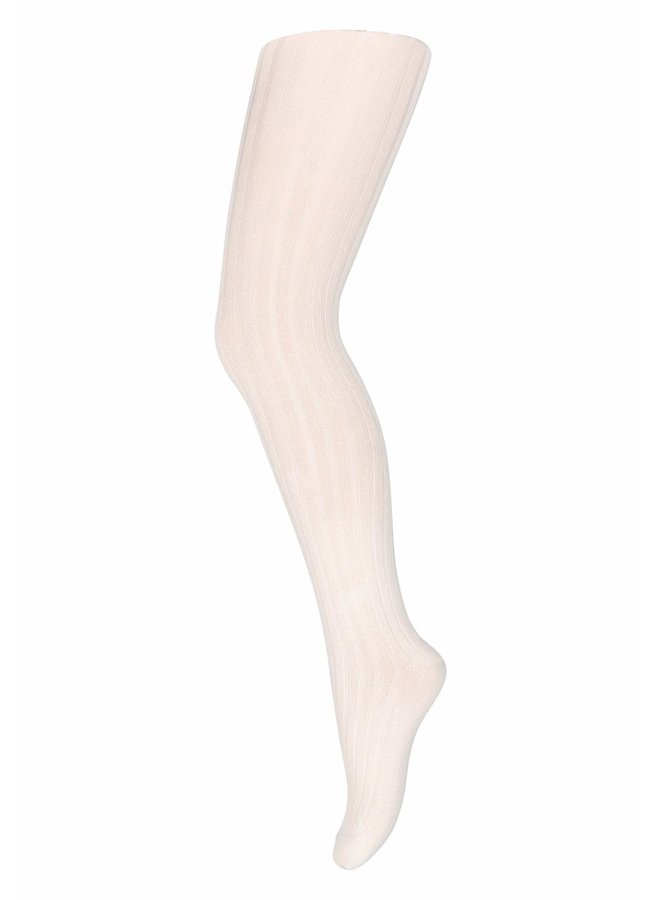 MP Denmark - Cotton Rib Tights - 4109 - Ecru