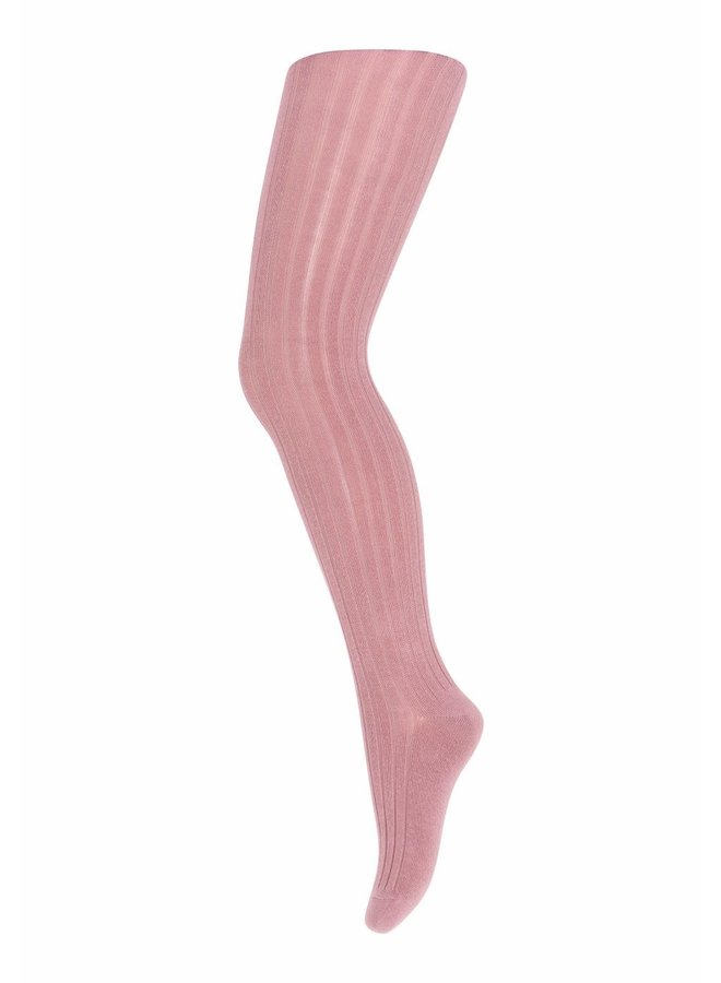 MP Denmark Cotton Rib Tights 4271 Nostalgia Rose Spruit kids