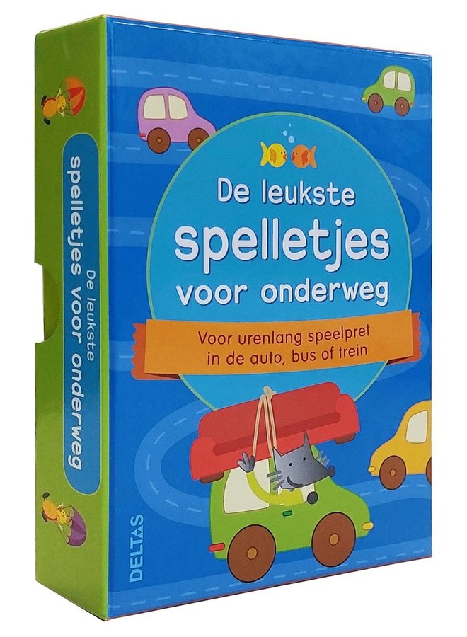 De leukste spelletjes voor onderweg - 50 kaarten