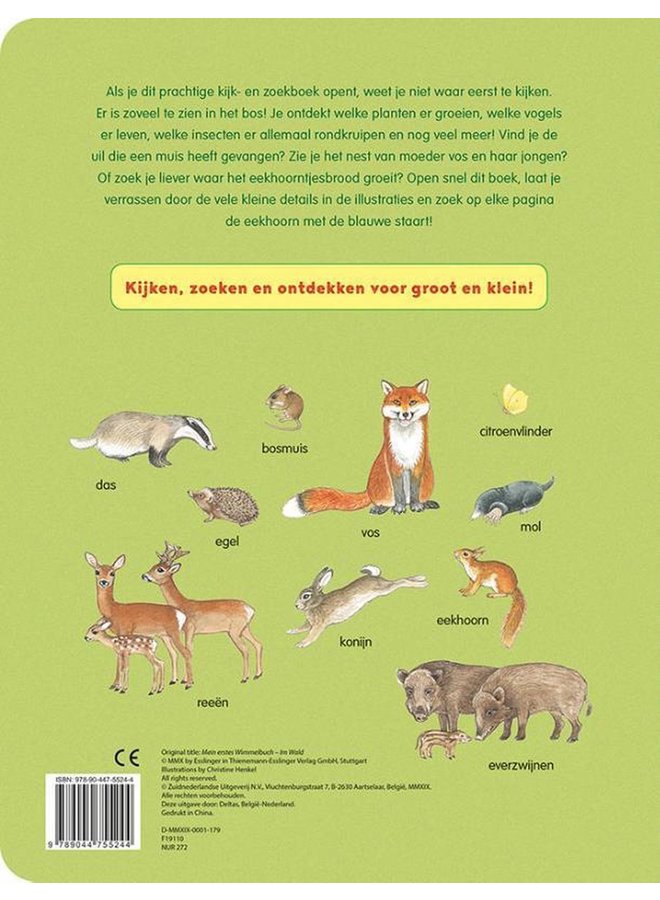 Deltas - Kijk- en zoekboek - In het bos