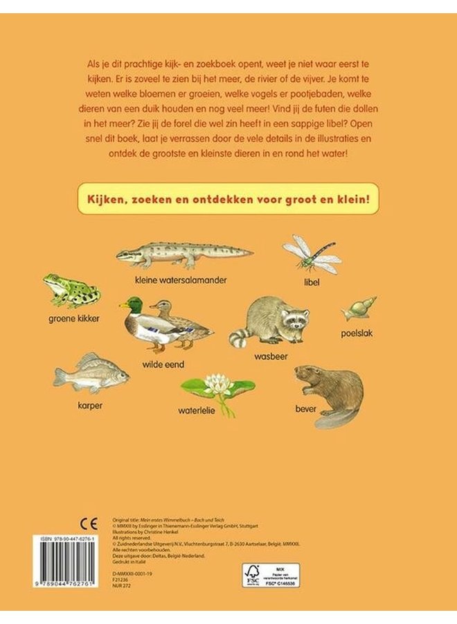 Deltas - Kijk- en zoekboek - Bij het water