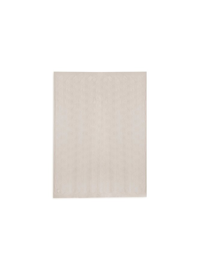 Deken Wieg - 75x100cm - Shell Knit Nougat