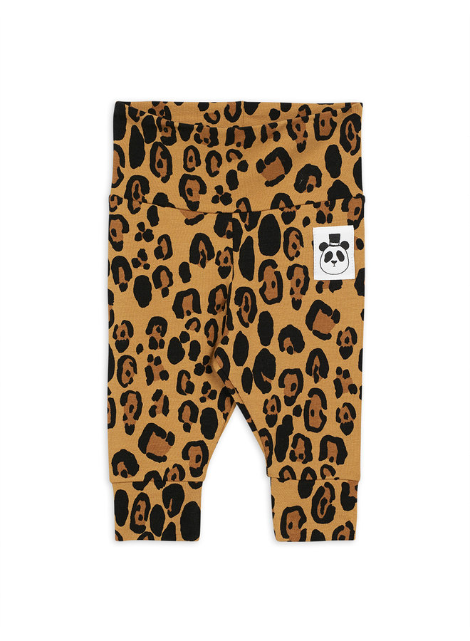 Mini Rodini - Basic Leopard nb Leggings - Beige