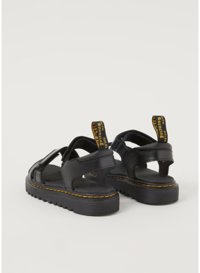 Dr. Martens - Junior Sandal Vossie J - Black T Lamper