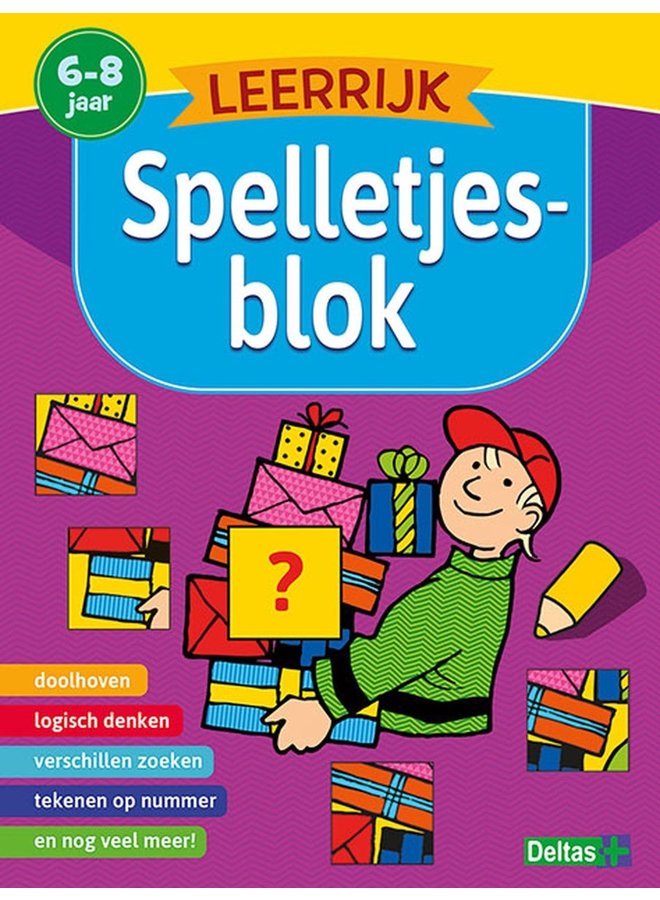 Leerrijk spelletjesblok (6-8 jaar)