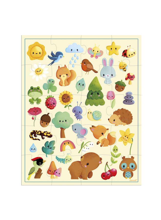 Janod - 2574 Puzzel - De Natuur