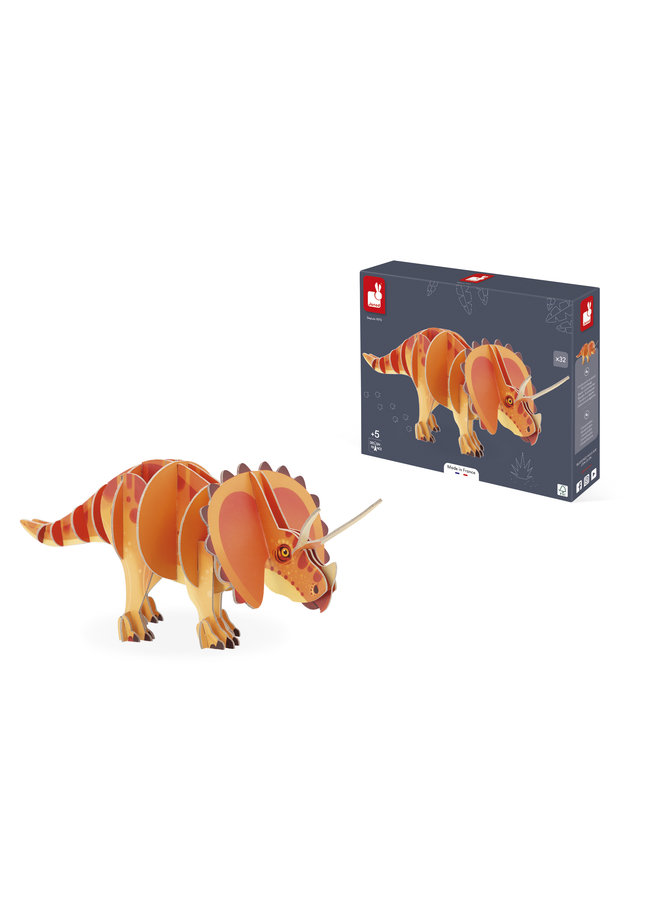 5838 Dino - 3D-Puzzel Triceratops
