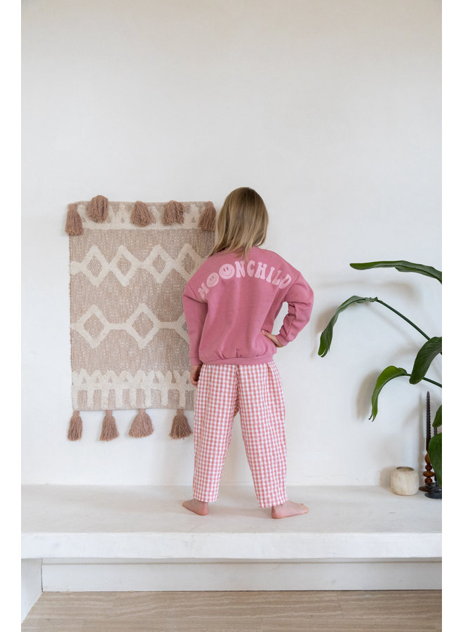 Elle and Rapha - Loose Fit Sweater - Sweet Rose Moonchild