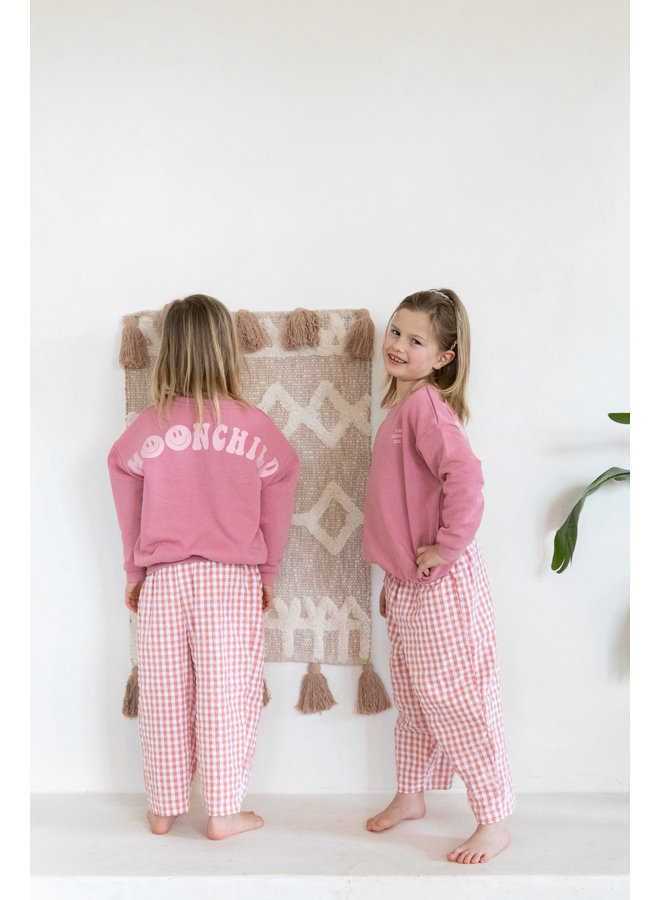 Elle and Rapha - Loose Fit Sweater - Sweet Rose Moonchild