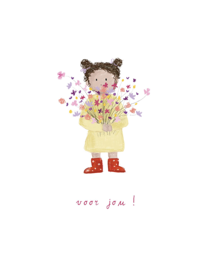 Nadine Illustraties - Kaart - voor jou! - A108