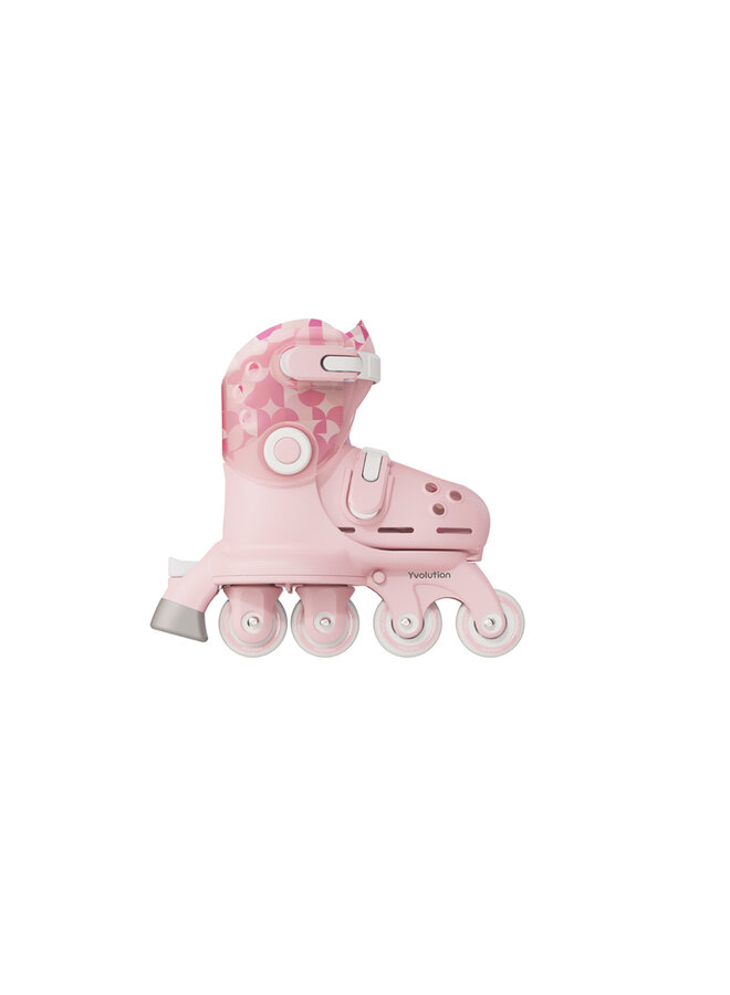 Yvolution - YC01P4 - Twista skates - roze (30 t/m 34)