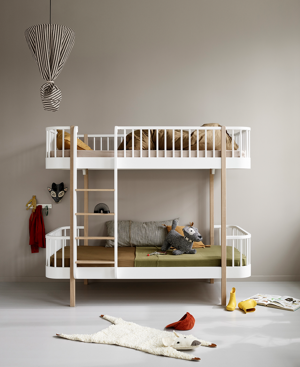 Oliver Furniture - Original bunk bed white/oak