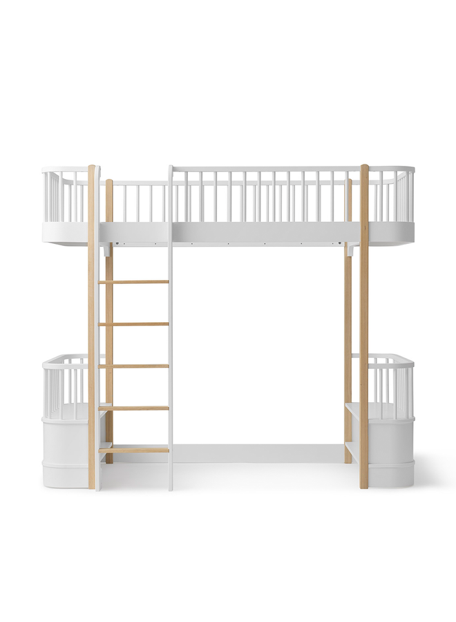 Oliver Furniture - Original loft bed white/oak