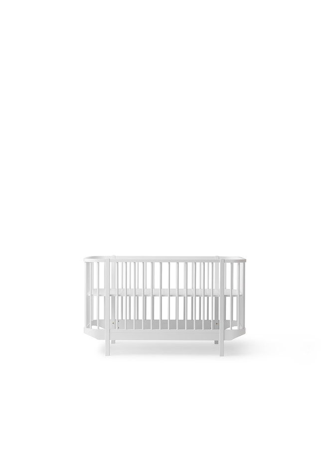 Oliver Furniture Wood cot white Spruit kids conceptstore