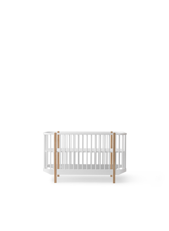 Oliver Furniture Wood cot white/oak Spruit kids conceptstore