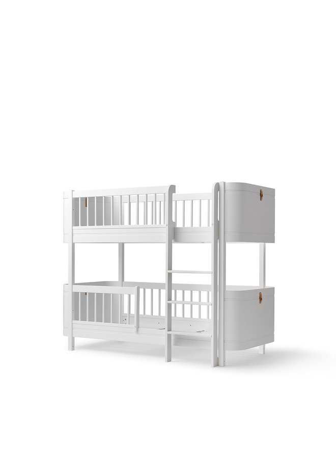 Oliver Furniture - Mini+ low bunk bed white