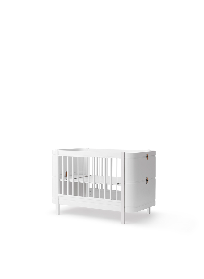 Oliver Furniture - Mini+ cot bed incl. junior kit white