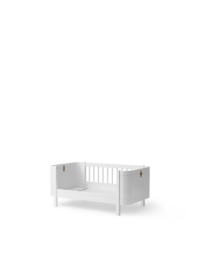 Oliver Furniture - Mini+ cot bed incl. junior kit white