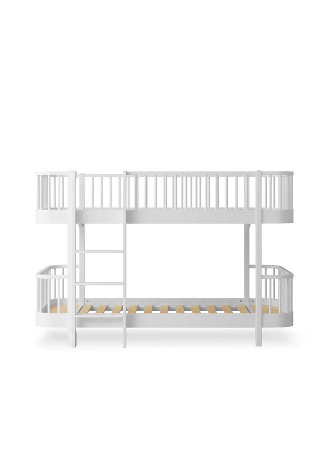 Original low bunk bed white