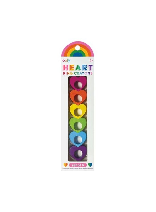 133-105 Heart ring crayons