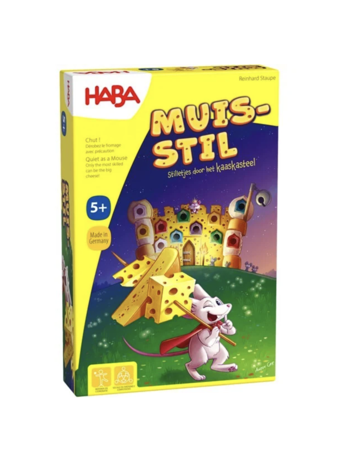 Haba - 307010 Muisstil - stilletjes door het kaaskasteel