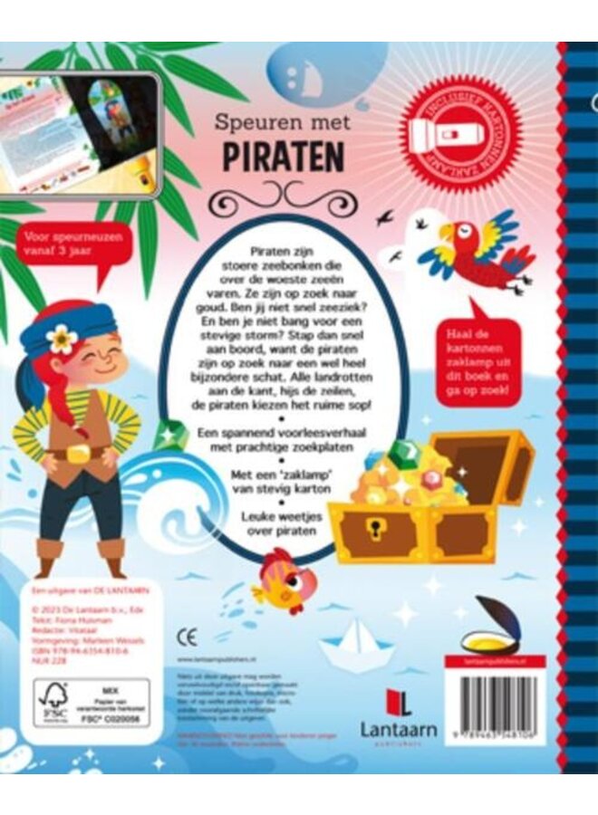 Lantaarn Publishers - Zoekboek - Speuren met piraten