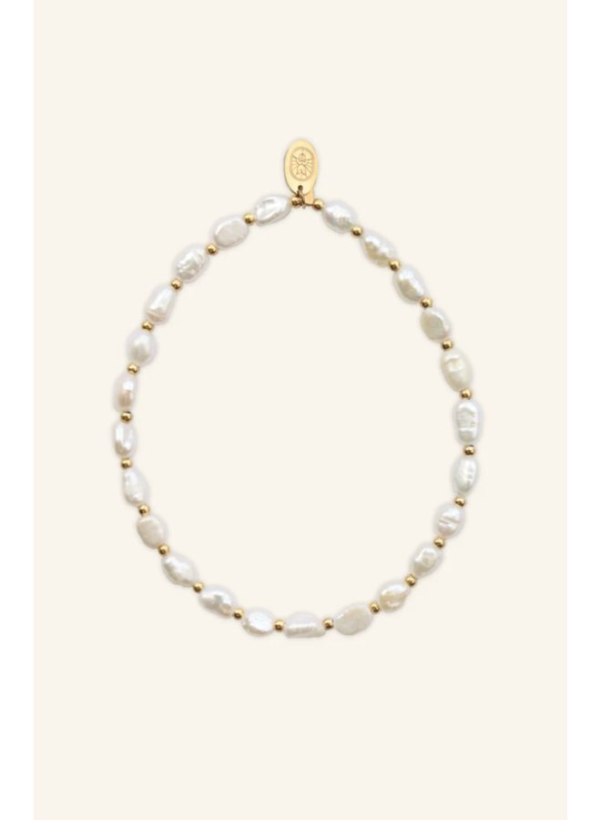 Multi Pearl Party Armband