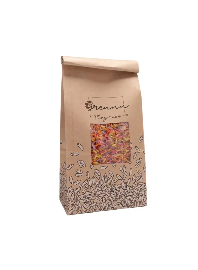 Grennn - Speelrijst - Fruit mix 500 gram