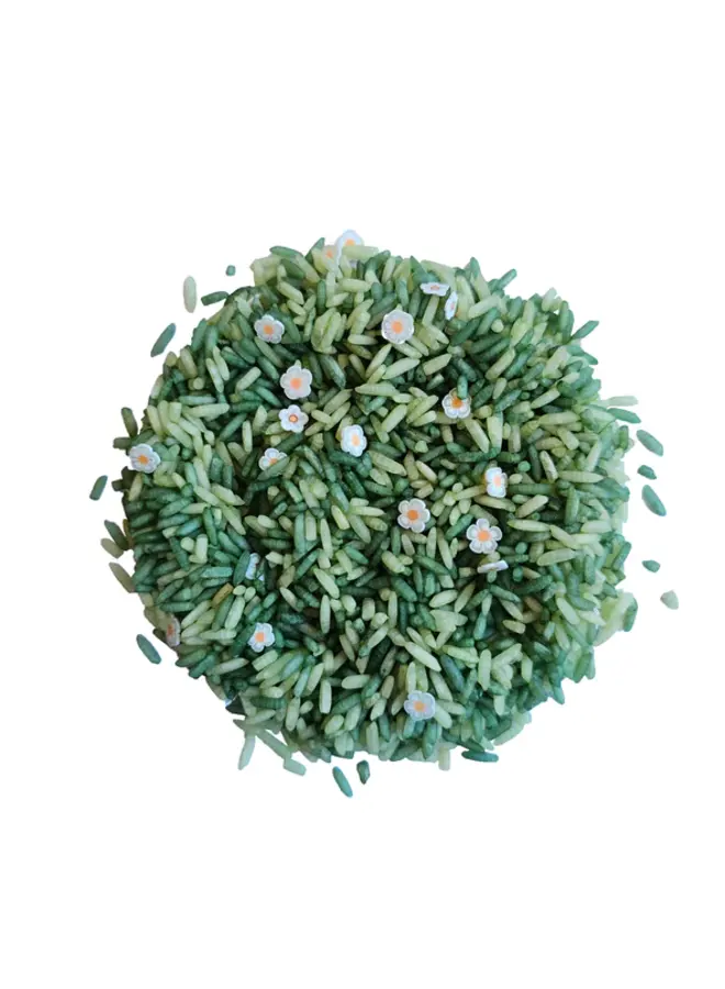 Grennn - Speelrijst - white flower mix 500 gram