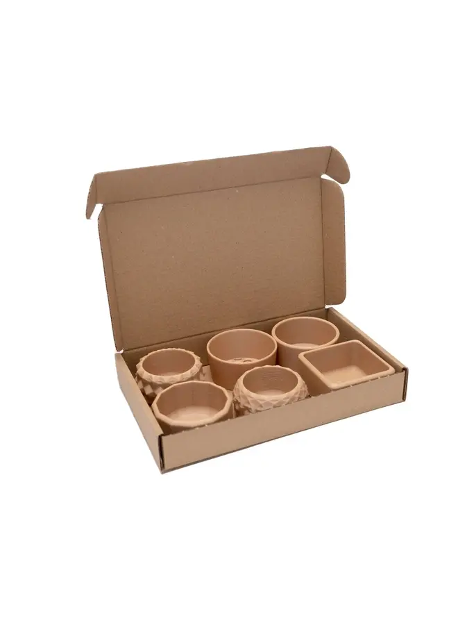 Grennn - Mini speelbakjes set