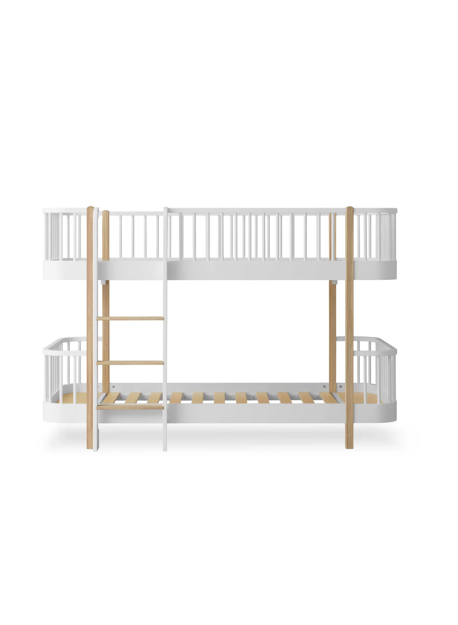 Oliver Furniture - Original loft bed white/oak - Spruit kids conceptstore