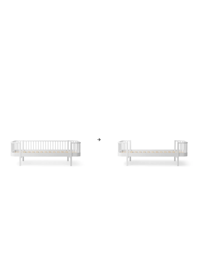 Conversion Kit – Original day bed to bed white