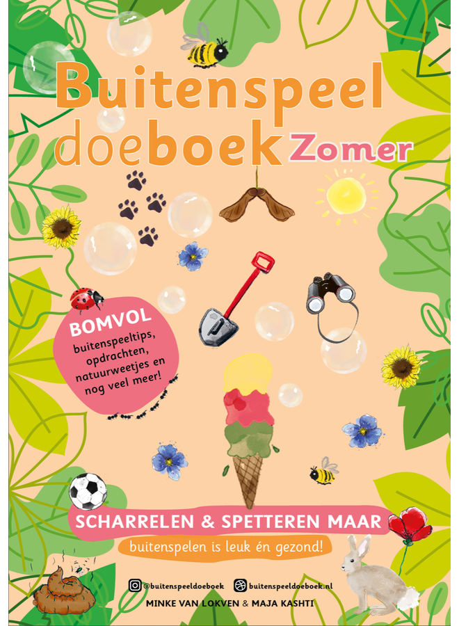 Buitenspeel doeboek - zomer