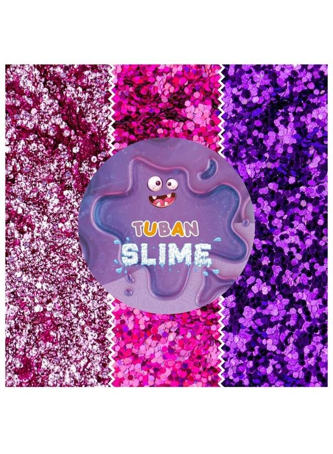 Tuban - Glitter set – sweet pink 3x5g