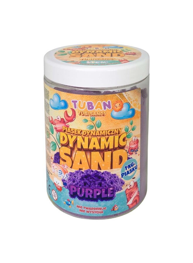 Tuban - Dynamic sand – purple 1kg