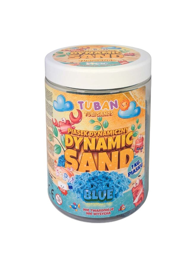 Tuban - Dynamic sand – blue 1kg
