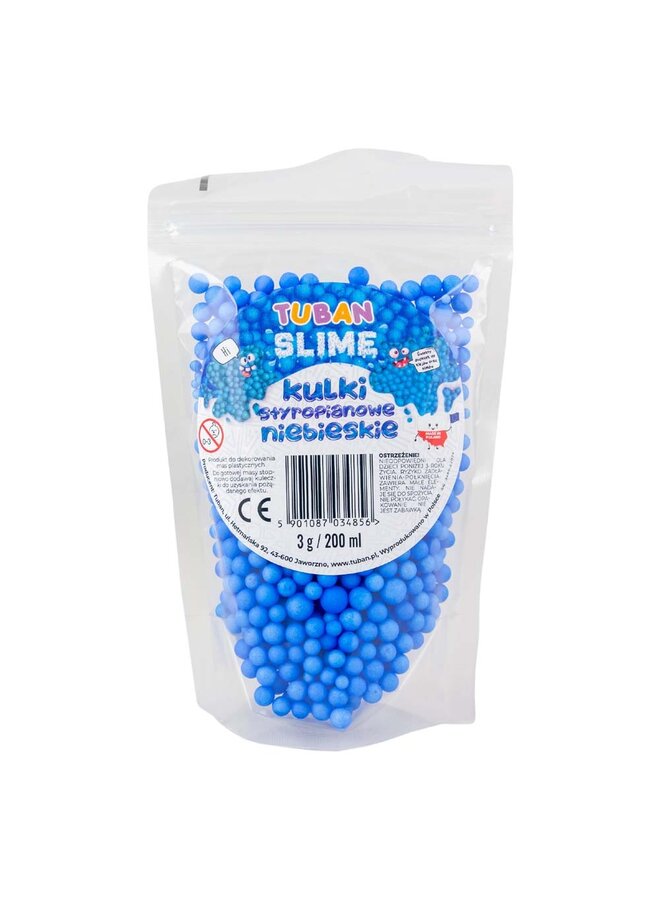 Styrofoam balls – blue 200ml