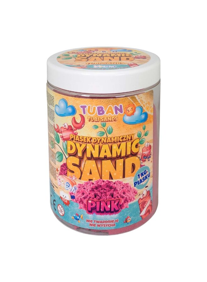 Tuban - dynamic sand – pink 1kg