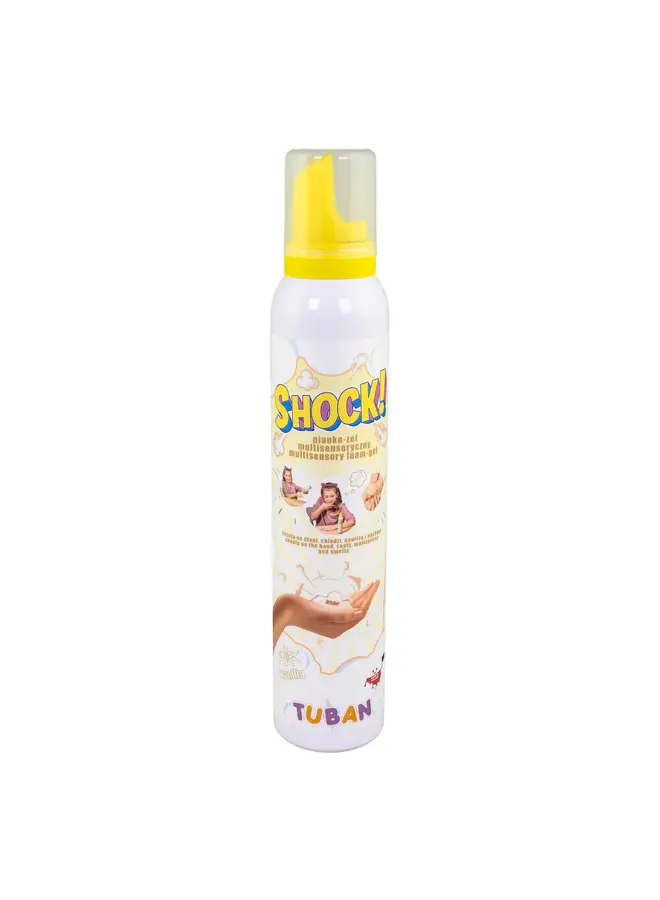 Tuban - Shock! Multi Sensory Foam-Gel - Vanilla 200ML