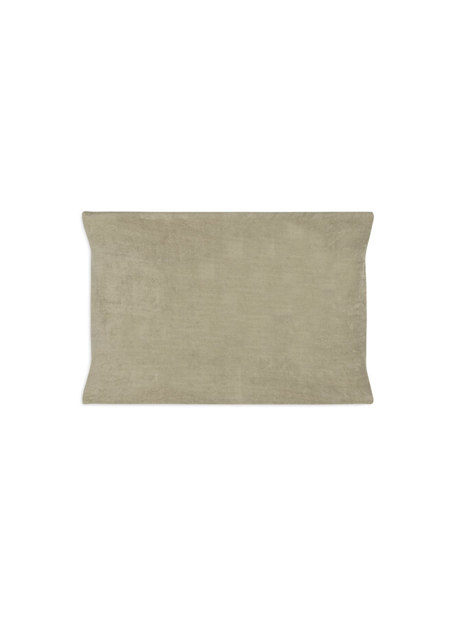 Jollein - Aankleedkussenhoes Badstof 50x70cm Olive Green