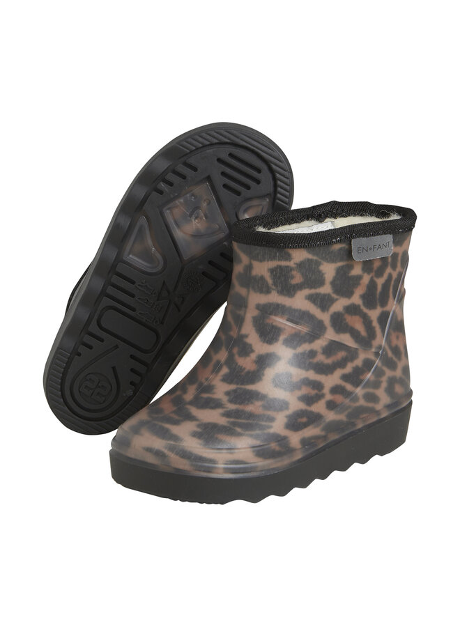 Enfant - Thermo boots short print – leopardo