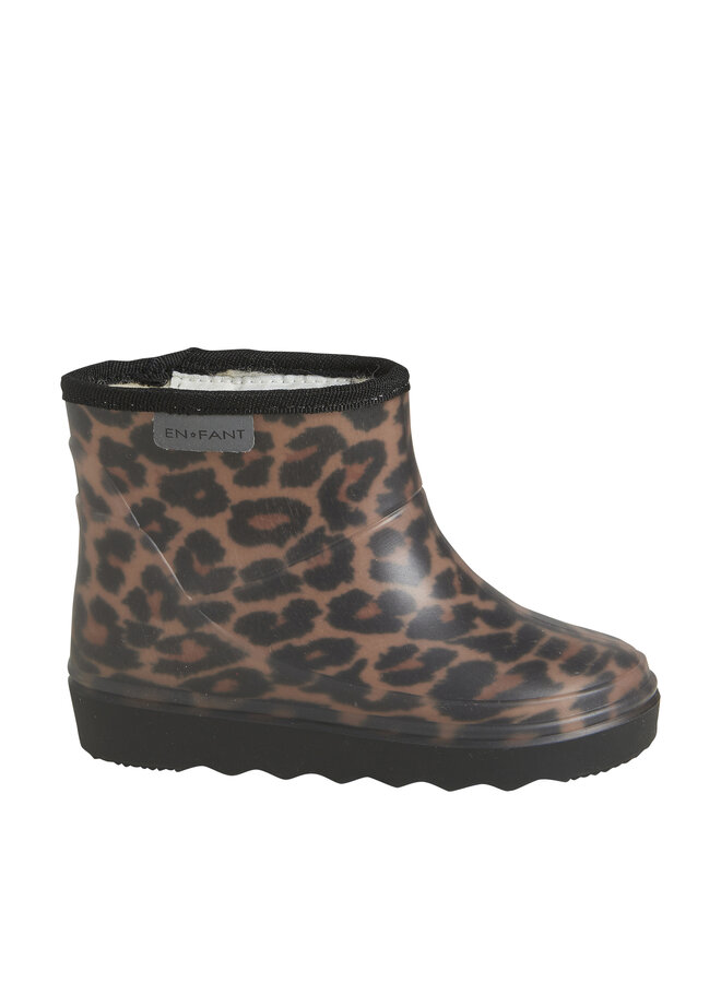 Enfant - Thermo boots short print – leopardo