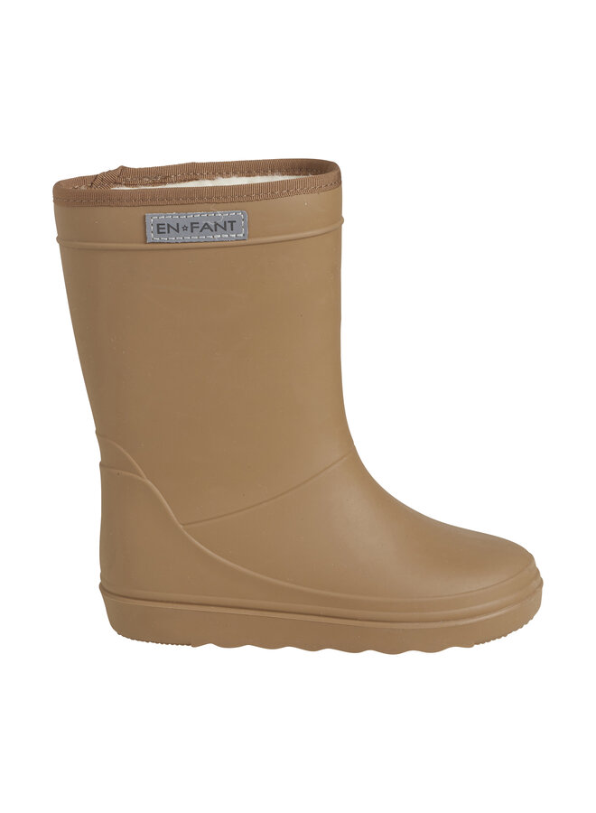 Enfant - Thermo boots solid – nuthatch