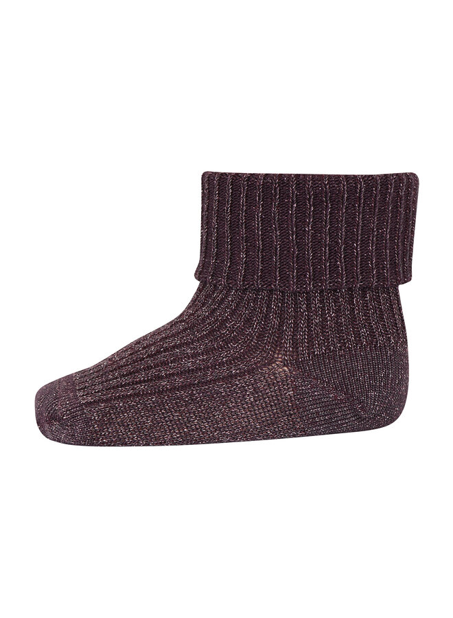 Ida glitter socks – 2001 – dark purple