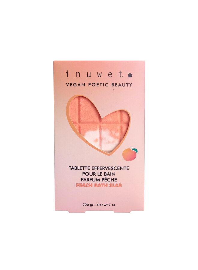 Inuwet - Fizzer bath slab – peach