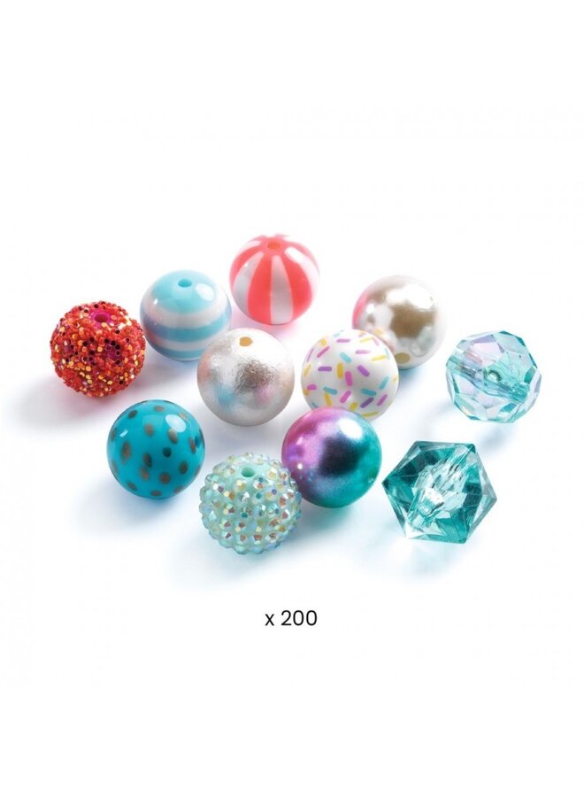 Djeco - Beads – Silver – DJ00025