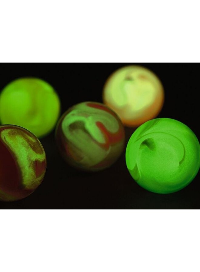 Moses - 38135 - Galaxy stuiterbal 4,9cm glow in the dark