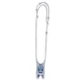 Moses - 26244 - Kinder leeslampje - verstelbaar- zilver glitter