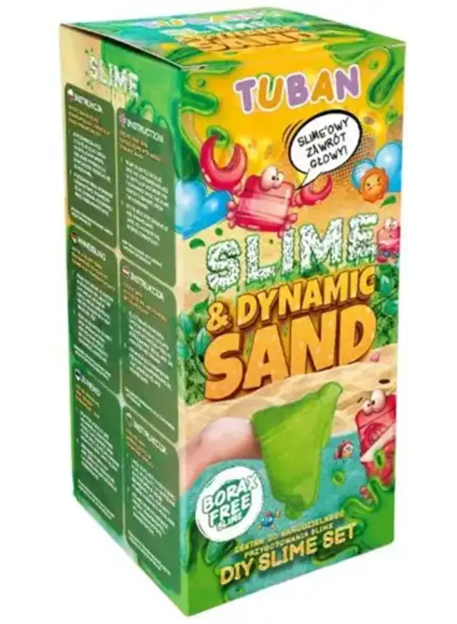 Tuban - DIY set slime & dynamic sand